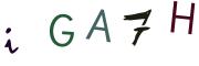 Image CAPTCHA